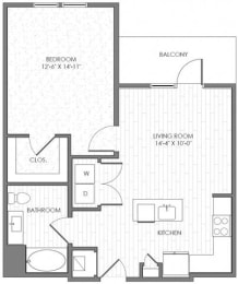  Floor Plan A13