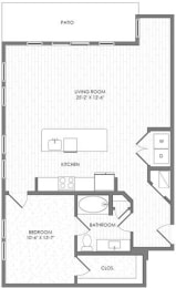 Floor Plan A25