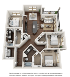 a floor plan is shown with a bedroom and a living room