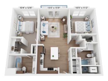  Floor Plan Rose