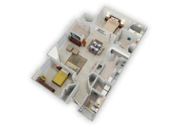 Fairwinds floor plan 3D