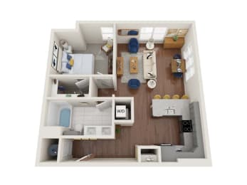 Yarrow Floor Plan at PARK40, Broomfield