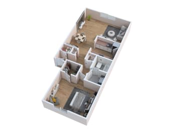 bedroom floor plan  the preserve at bridgewater