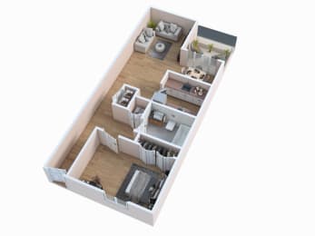 the living room floor plan of a 2100 sq ft house