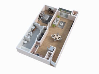 bedroom floor plan  2 bedroom with 2 baths  1192 square feet  the