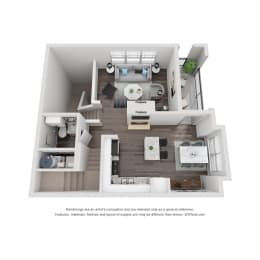 3 Bed 2.5 Bath Floor Plan | 1,516 Sq. Ft. at Mission Gate in TX 75024