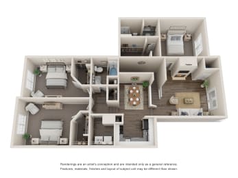 a floor plan of the acadia
