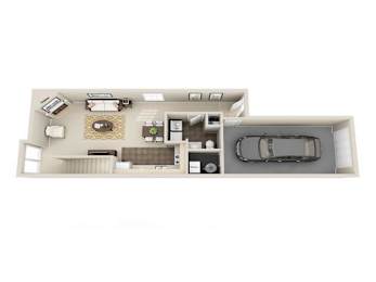  Floor Plan 3 Bed 2.5 Bath