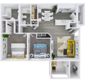 Spacious 2 Bedroom