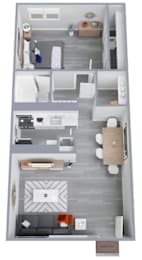 1 bed 1 bath A at Tides on East Cactus Apartments, Arizona