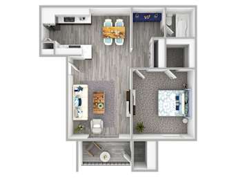 1C_One Bedroom at Aspire Thunderbird, Glendale, AZ, 85304