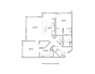2B Floor Plan The Willard