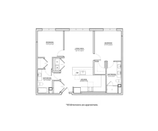 2G Floor Plan - The Willard