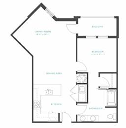 Colorado Floor Plan at Residence at Tailrace Marina, Mount Holly