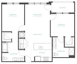 Royal-Gorge Floor Plan at Residence at Tailrace Marina, Mount Holly, North Carolina