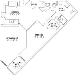 The Godfrey Floor Plan at Madison Ellis Preserve, Newtown Square