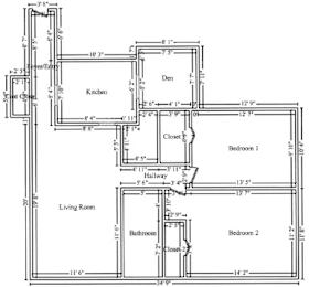 2 BR/ 1 BA