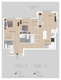  Floor Plan The Landmark