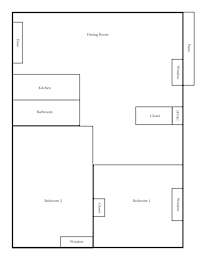 2 BR/ 1 BA