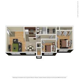 2-Bedroom Apartment at Stony Brook
