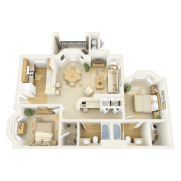  Floor Plan 2B Classic