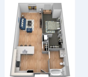 Floor Plan  Knife river floor plan at Shakopee Flats, Shakopee