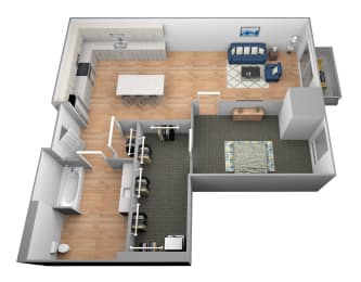 Floor Plan  Pipestone River Floor Plan at Shakopee Flats, Minnesota, 55379