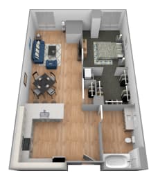 Floor Plan  Rum River Floor Plan at Shakopee Flats, Shakopee, MN