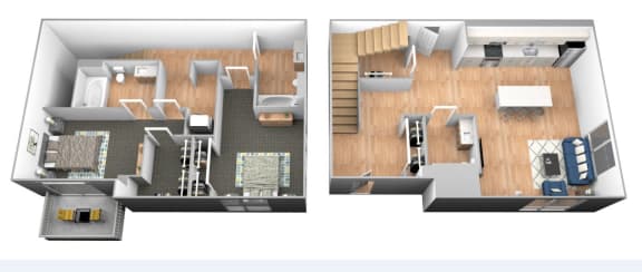 Floor Plan  St croix floor plan at Shakopee Flats, Shakopee, Minnesota
