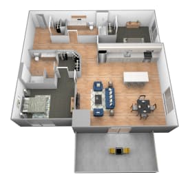 Floor Plan  Tamarack River Floor Plan at Shakopee Flats, Shakopee, Minnesota