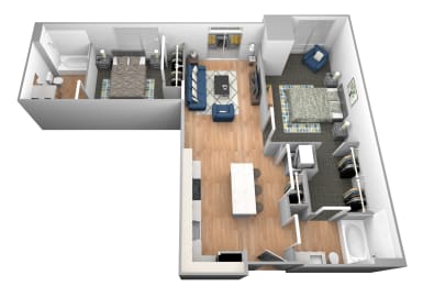 Floor Plan  Vermillion River Floor Plan at Shakopee Flats, Shakopee, 55379