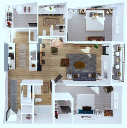  Floor Plan THE MONARCH