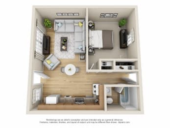  Floor Plan Cottage