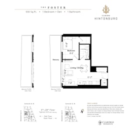 A black and white image of a floor plan for a property by Claridge Homes.