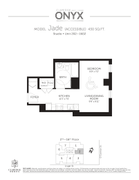 a floor plan of the apartment