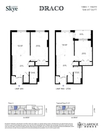 Skye Draco 1 Bedroom Balcony
