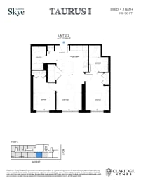 Skye Taurus I 2 Bedroom Accessible