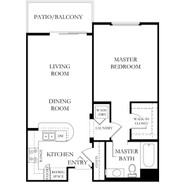1x1 Floorplan
