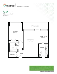  Floor Plan C1