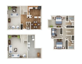 3 Bed 2.5 Bath