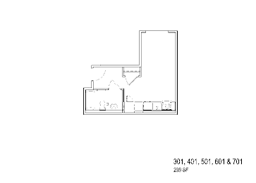 01 Floor Plan at Junction Central, Seattle, 98116