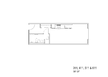 11 Floor Plan at Junction Central, Seattle, 98116