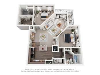 2B Floor Plan