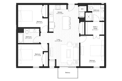 C1 Floor Plan