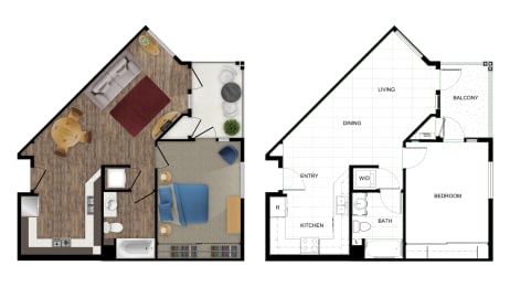 Floor Plan  a floor plan and a floor layout of a house