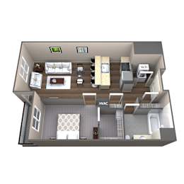  Floor Plan Apartment Type 1C