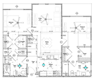 BA Floorplan at Pleasantburg Senior, Greenville, SC