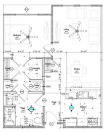 AA Floorplan at Pleasantburg Senior, South Carolina
