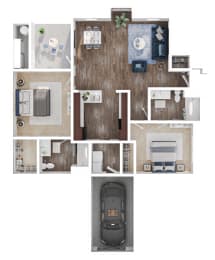 B1 Floorplans at Cambria Apartments