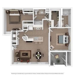 Killarney B3 1140 sqft at The Club at Coldwater Springs in Avondale Arizona